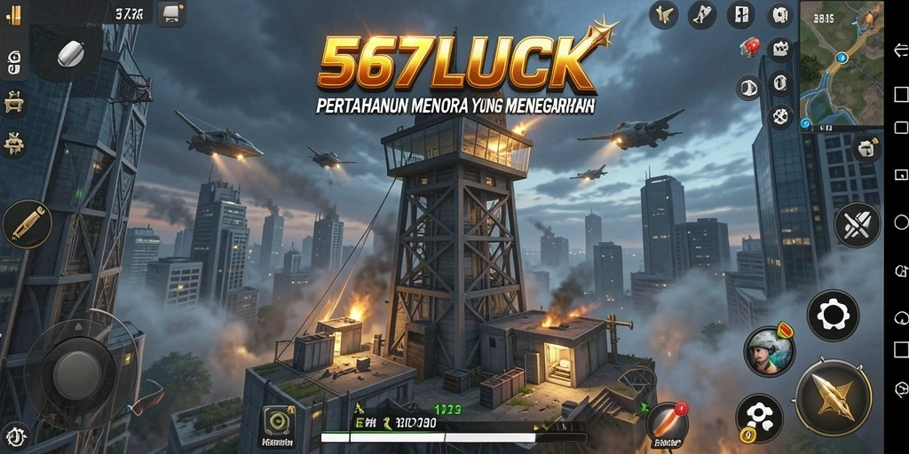 Gameplay menara pertahanan yang seru dan menegangkan di 567LUCK.