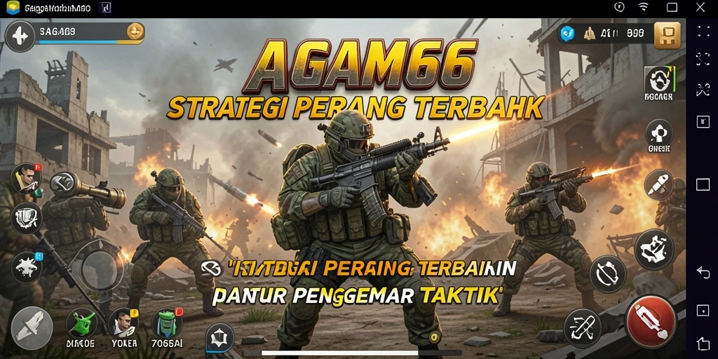 Tampilan gameplay AGAM66 yang seru dan penuh strategi.
