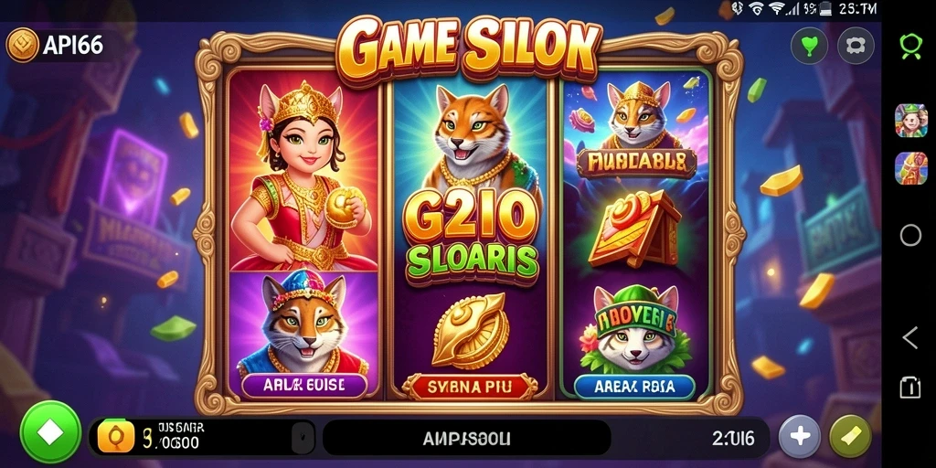 Screenshot gameplay API66 menampilkan aksi seru dalam game Slot.