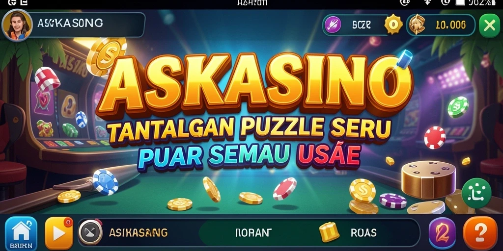Tampilan gameplay seru dari ASKASINO yang memikat.