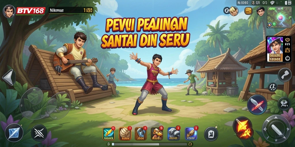 Tampilan gameplay BTV168 yang menyenangkan dan menarik.