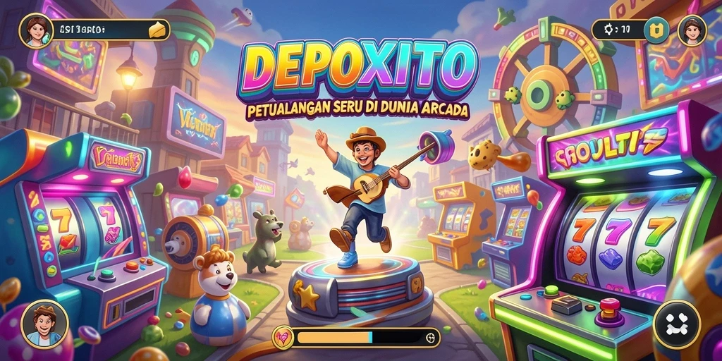 Menampilkan aksi seru dalam gameplay DEPOXITO di dunia Arcade.