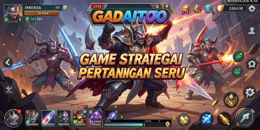 Tampilan gameplay GADAITOTO yang strategis dan mendebarkan.