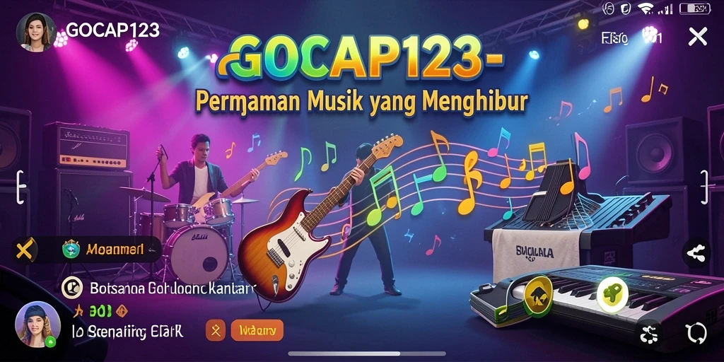 Tampilan gameplay GOCAP123 yang penuh energi dan interaktif.