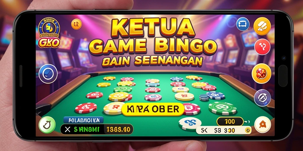 Screenshot gameplay KETUA yang menunjukkan keseruan bermain Bingo.