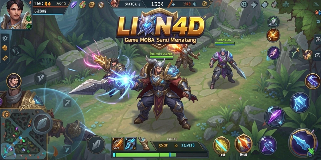 Tampilan gameplay LION4D yang mendebarkan dan penuh aksi.