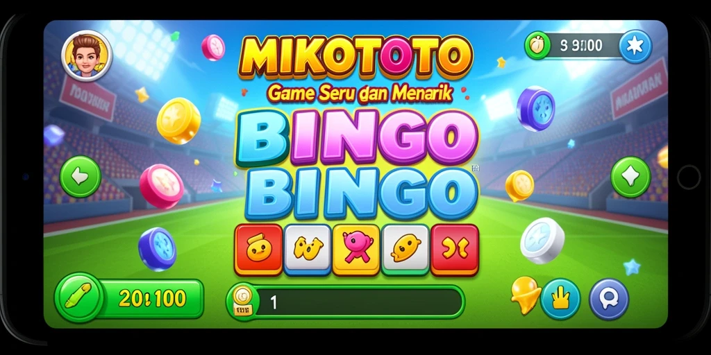 Tangkapan layar permainan bingo yang menampilkan antarmuka MIKOTOTO.