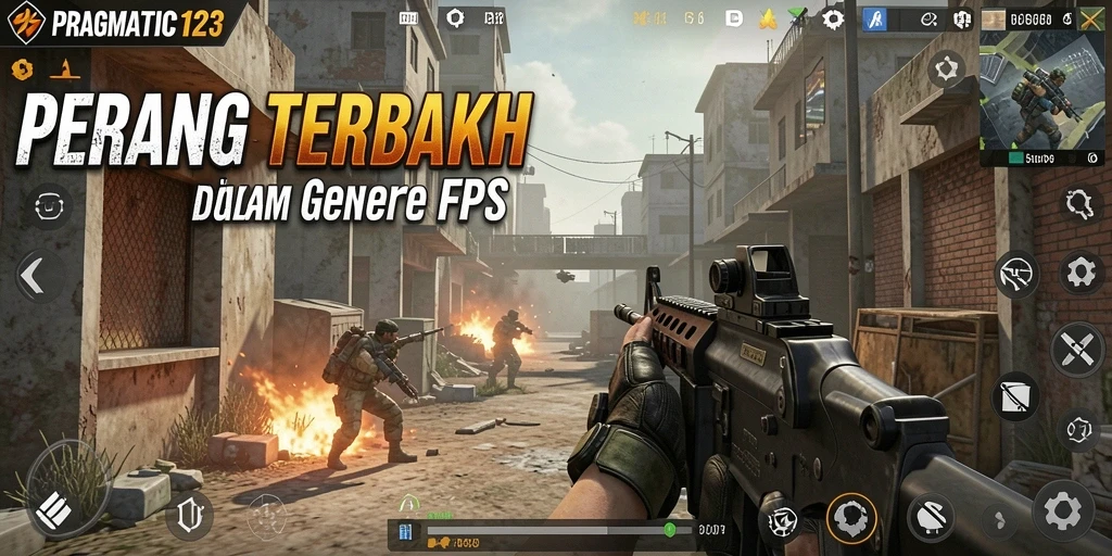 Tangkapan layar menunjukkan aksi gameplay intens dalam PRAGMATIC123.