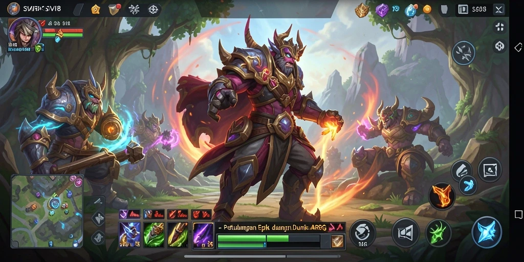 Tampilan gameplay SVIP8 yang menakjubkan dalam petualangan ARPG.
