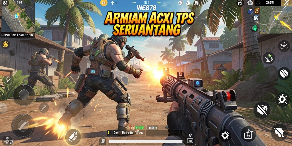 Tampilan utama gameplay WE878 yang menakjubkan di TPS.
